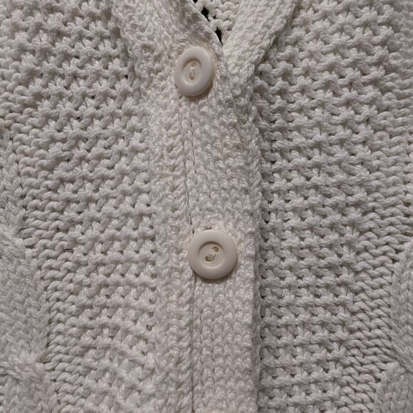 90s Knit Sleeveless Cardigan Sweater - Picture 7 of 7